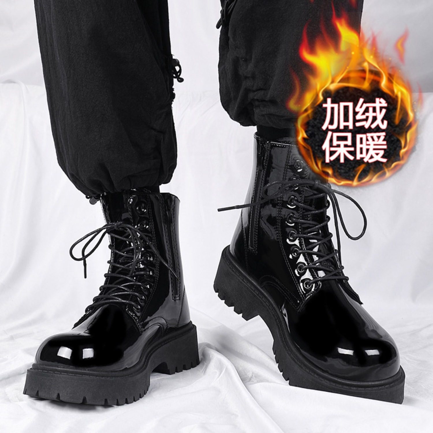 Waterproof Winter Boot - Botas de invierno para hombre, cálidas,