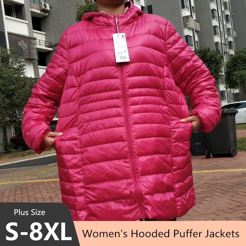 Down Jacket Packable - Chaquetas acolchadas con capucha para mujer