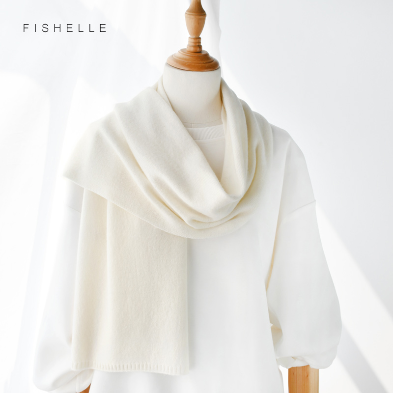Bufandas de Lana Blanca para M - Wool Scarf Men reseña y precio