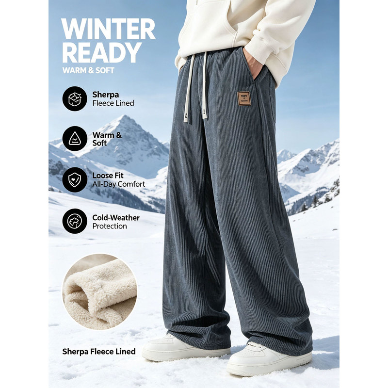 Pantalones deportivos de invie - Corduroy Pant Warm reseña y precio
