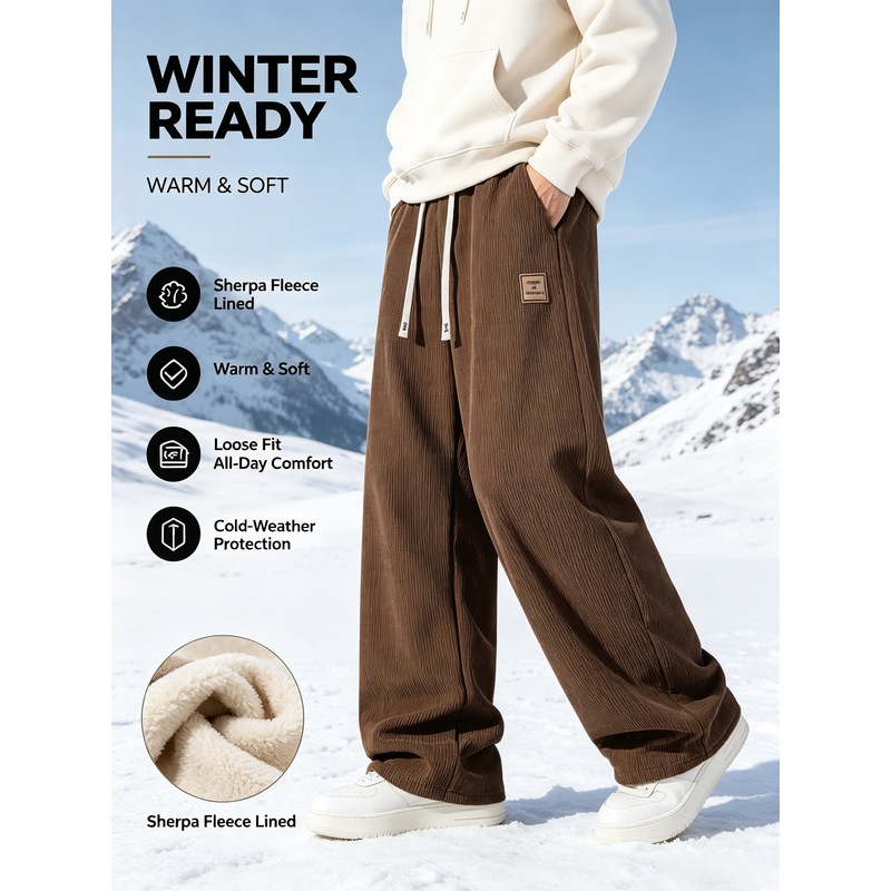 Pantalones deportivos de invie - Corduroy Pant Warm reseña y precio
