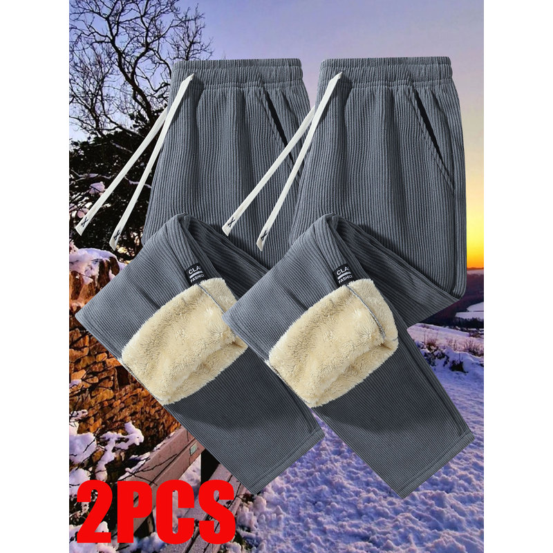 Pantalones deportivos acolchad - Corduroy Pant Warm reseña y precio