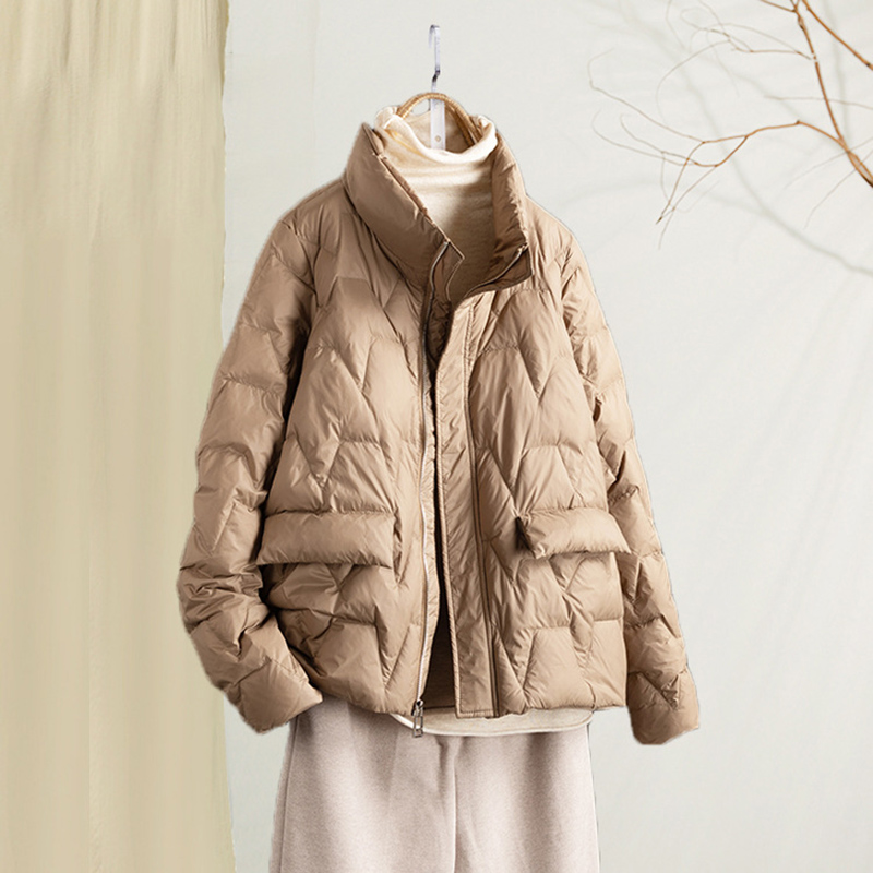 Otoño Ultra ligero fino pato a - Down Jacket Packable reseña y precio