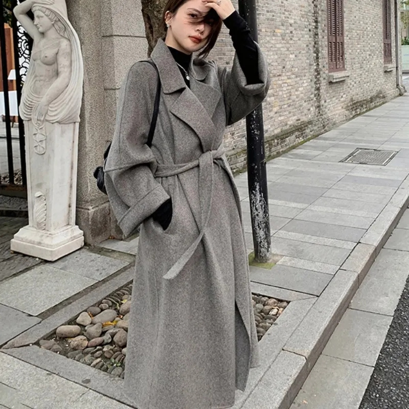 Abrigo de Mujer de Cachemira d - Wool Coat Peacoat reseña y precio