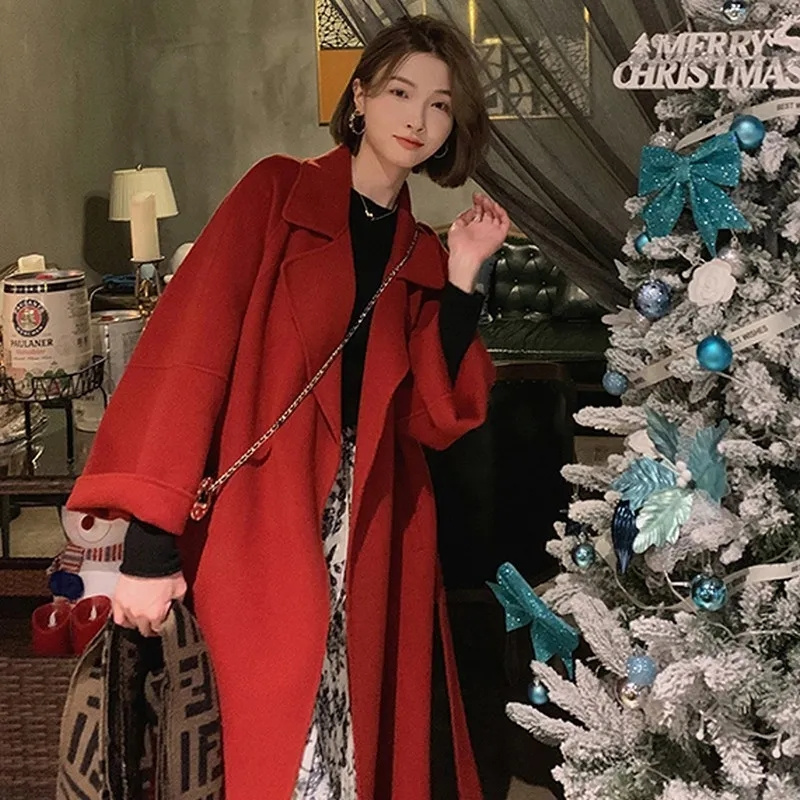 Abrigo de Mujer de Cachemira d - Wool Coat Peacoat reseña y precio