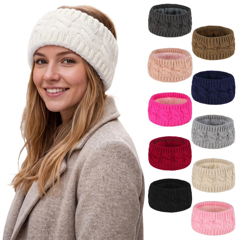 Diadema de piel sintética para - Fleece Ear Warmer Band reseña y precio