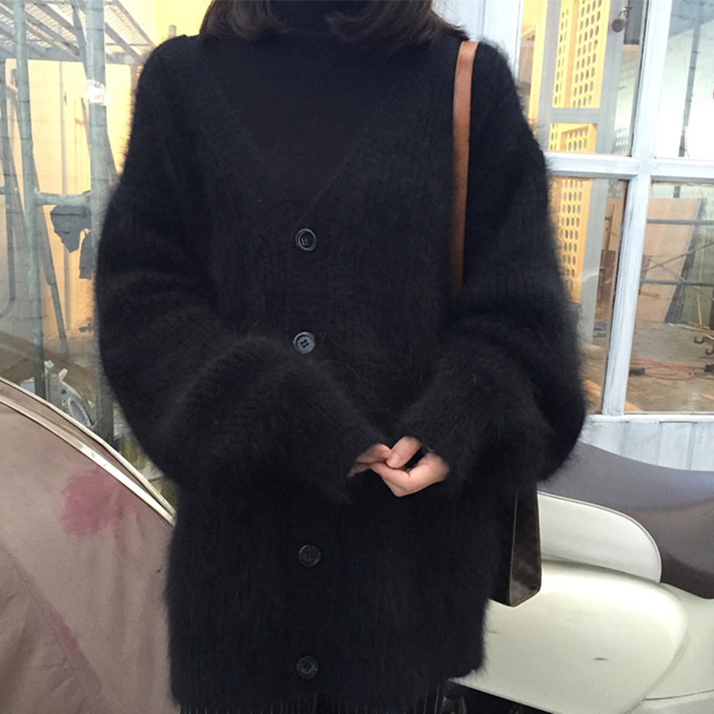 Suéter de imitación de visón,  - Wool Coat Peacoat reseña y precio