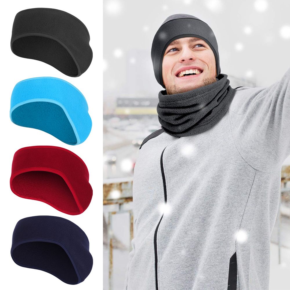 1 unidad de cinta para el pelo - Fleece Ear Warmer Band reseña y precio