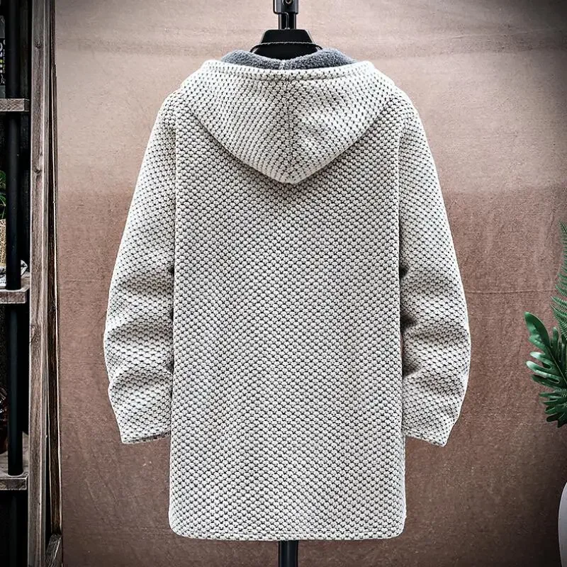 Cárdigan para hombre, abrigo l - Wool Coat Peacoat reseña y precio