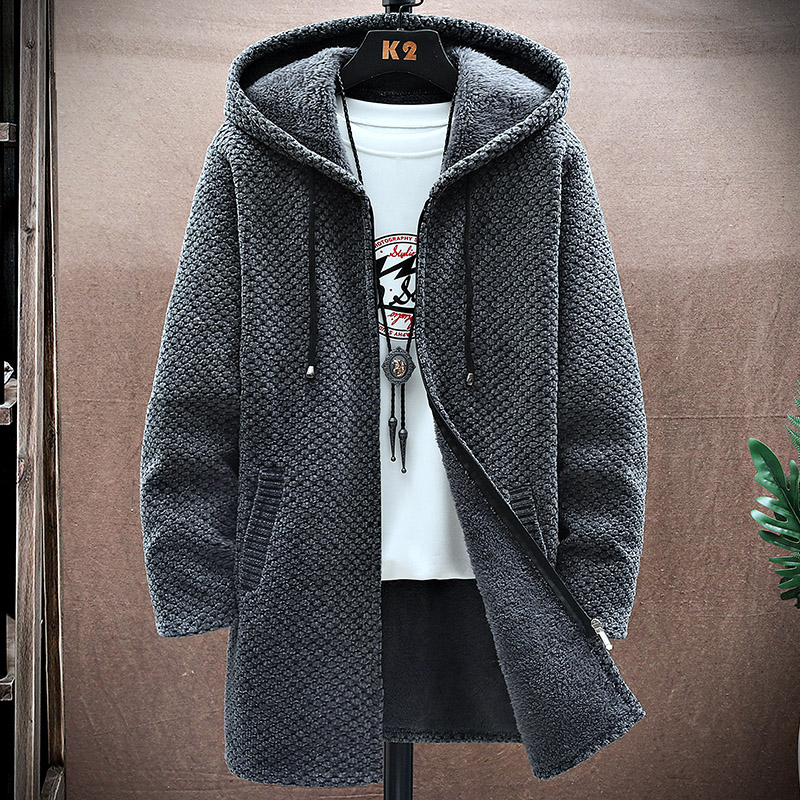 Cárdigan para hombre, abrigo l - Wool Coat Peacoat reseña y precio